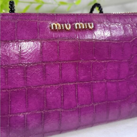 Authentic Miu Miu Leather Long Wallet - Picture 17 of 17